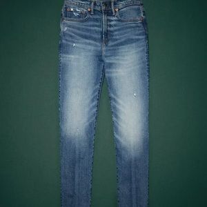 AE77 premium mom jean